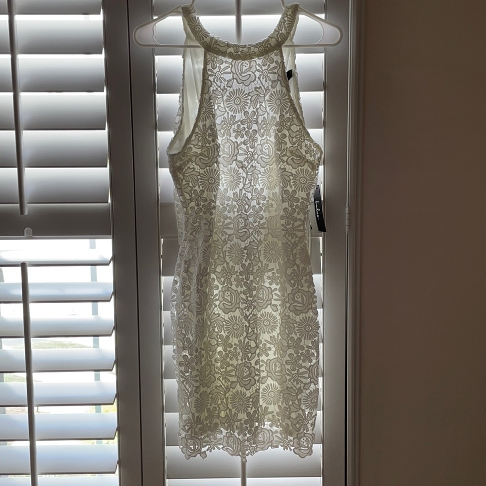 Brand new lace fitted dress
